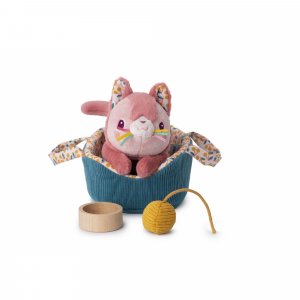 Peluche panier Lilliputiens