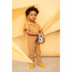 Peluche jules le chien et son panier Lilliputiens