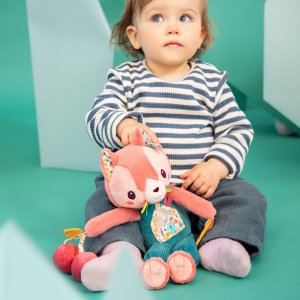 Peluche multi-activités jeanne le chat Lilliputiens