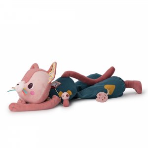 Peluche géante d'activités jeanne le chat Lilliputiens