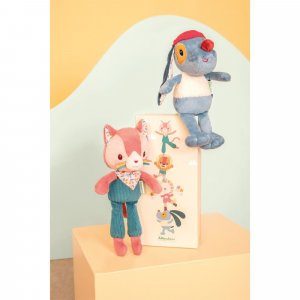 Coffret peluche câline jeanne le chat Lilliputiens