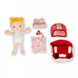 Poupée léna et son porte vélo Lilliputiens