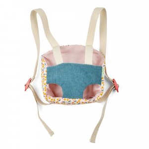 Poupée jeanne et son porte bébé Lilliputiens