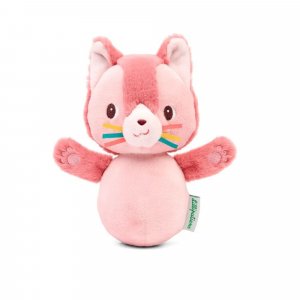Peluche sonore culbuto jeanne le chat Lilliputiens