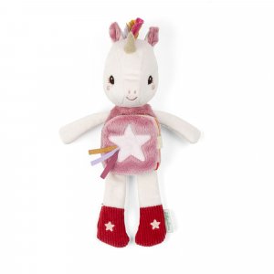 Peluche phosphorescente avec livre en tissu lena Lilliputiens