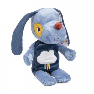 Peluche phosphorescente avec livre en tissu Lilliputiens