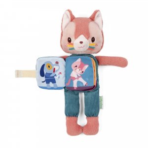 Peluche phosphorescente avec livre en tissu Lilliputiens