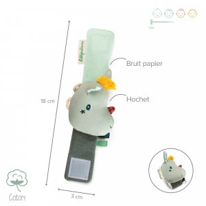 Hochet bracelet Lilliputiens