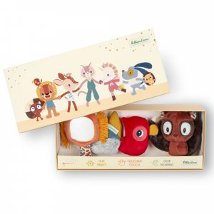 Set de 3 hochets sensoriels Lilliputiens