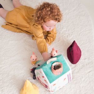 La maison du loup et des 3 petits cochons Lilliputiens