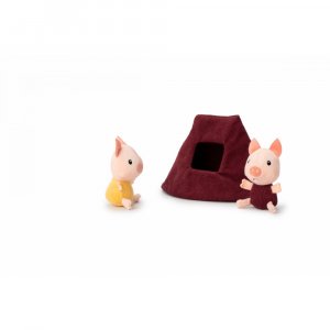 La maison du loup et des 3 petits cochons Lilliputiens