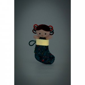 Lutin de noël à suspendre joy Lilliputiens