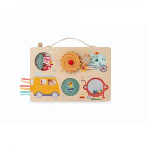 Panneau d'activités valisette découvertes en route Lilliputiens