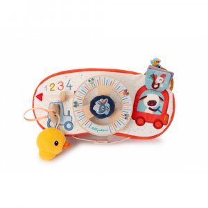 Panneau d'activités ferme en voiture Lilliputiens