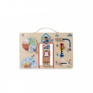 Panneau d'activités valisette alice s'habille selon la météo Lilliputiens