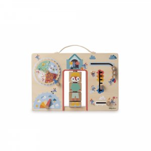 Panneau d'activités valisette alice s'habille selon la météo Lilliputiens