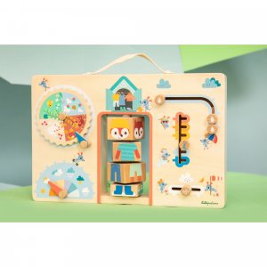 Panneau d'activités valisette alice s'habille selon la météo Lilliputiens