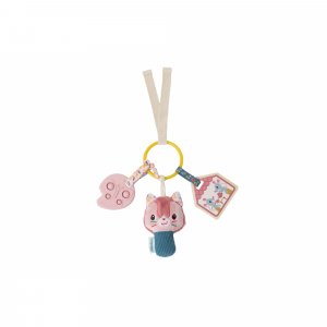 Trousseau de clés hochet jeanne jardin Lilliputiens