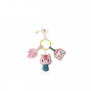 Trousseau de clés hochet jeanne jardin Lilliputiens