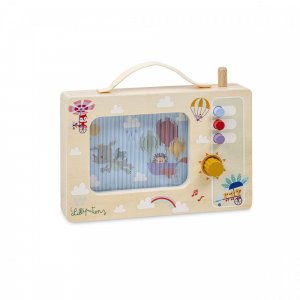 Jouet en bois - ma première boîte à musique animée joe s'envole Lilliputiens