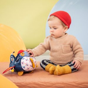 Jouet d'activités jules dans son avion Lilliputiens