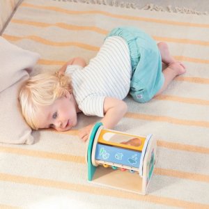 Rouleau d'activités en bois tournicolor Lilliputiens