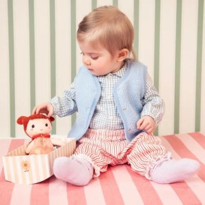 Petite poupée en tissu 18cm jil Lilliputiens