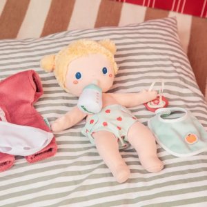 Set de 3 accessoires pour poupons bleu Lilliputiens
