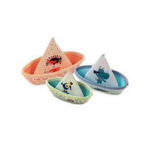 Jouet de bain petits bateaux flottants jungle Lilliputiens