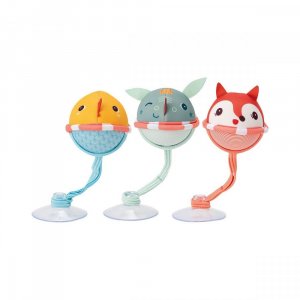 Lot de 3 balles de bain joe, alice et gaspard Lilliputiens