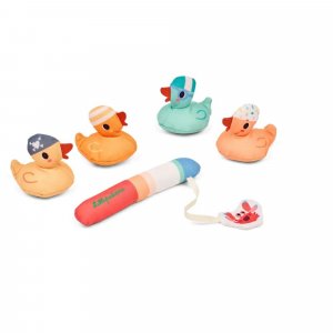 Jouet de bain jeu de pêche aimanté gaspard le canard Lilliputiens