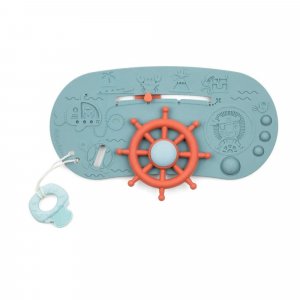 Panneau d'activités pour le bain bateau pirate Lilliputiens