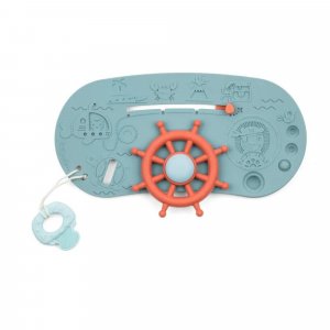 Panneau d'activités pour le bain bateau pirate Lilliputiens