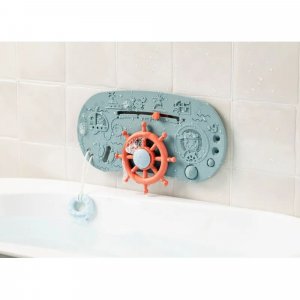 Panneau d'activités pour le bain bateau pirate Lilliputiens