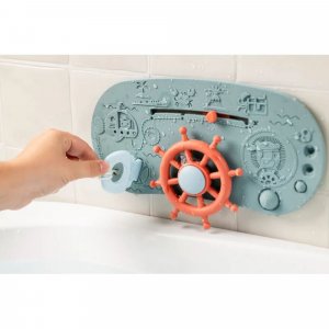Panneau d'activités pour le bain bateau pirate Lilliputiens