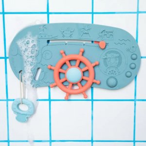 Panneau d'activités pour le bain bateau pirate Lilliputiens