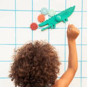 Panneau de bain jeu d'équilibre balancier crocodile Lilliputiens