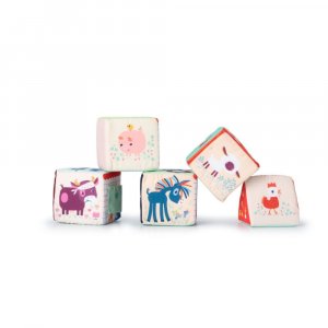 Cubes d'activités à empiler - la ferme Lilliputiens