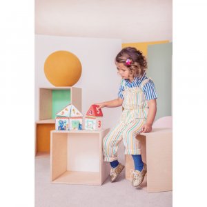 Cubes d'activités à empiler - la ferme Lilliputiens