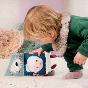 Cube d'activités sonore louis le loup Lilliputiens