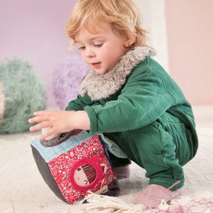 Cube d'activités sonore louis le loup Lilliputiens