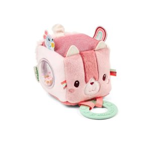 Cube d'activités en tissu jeanne le chat Lilliputiens