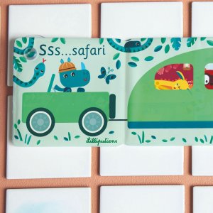 Livre de bain magique safari Lilliputiens