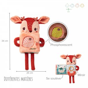 Livre doudou stella le faon Lilliputiens