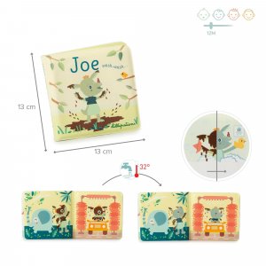 Livre de bain joe wash wash Lilliputiens