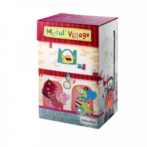 Jeu village à construire modul'village Lilliputiens