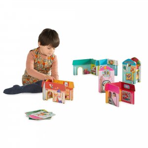 Jeu village à construire modul'village Lilliputiens