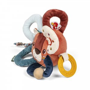 Balle d'activités anneaux sensoriels jack le lion Lilliputiens