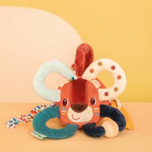 Balle d'activités anneaux sensoriels jack le lion Lilliputiens