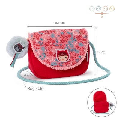 Sac à main pour enfant petit chaperon rouge